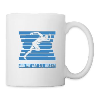Laufen Ein Mentaler Sport Cross Country Runner Xc - Tasse - Weiß - Rechts