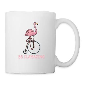 Be Flamazing Flamingo Lover Bird Lover Bird Bird - Mug - white - Right