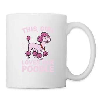 Cette fille l’aime - Mug blanc - blanc - Droite