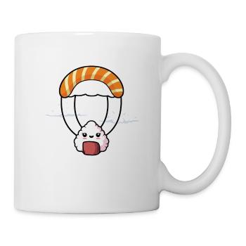 Sushi Parachute Sushi Japanese Food Japan - Mug - white - Right