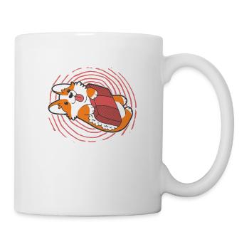 Sushicorgi chien japonais - Mug blanc - blanc - Droite