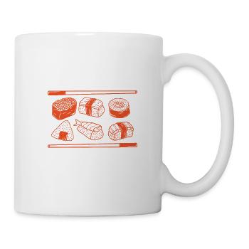 Sushi You Maki Miso Happy Sushi Japan Culture - Mug - white - Right