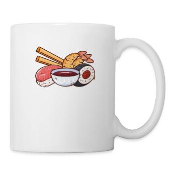 Miso Happy Sushi Japon Culture Cuisine japonaise - Mug blanc - blanc - Droite