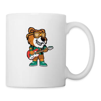Tiger-gitarrist Cooler - Tasse - Weiß - Rechts