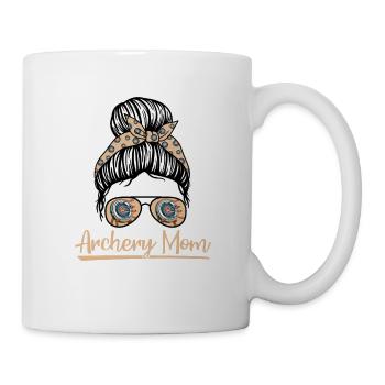 Bogenschießen-mutter Für Bogenschießen-liebhaber - Tasse - Weiß - Rechts