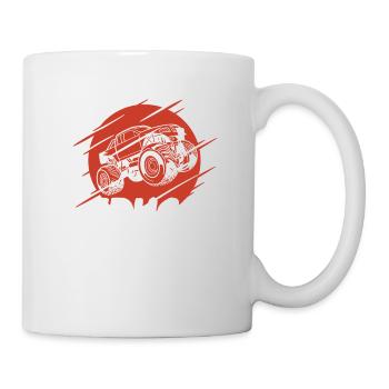 Crush 'n' It Truck-lover-monster-truck - Mug - white - Right