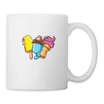 Macht Es Euch Etwas Aus, Wenn Eis? - Tasse - Weiß - Rechts