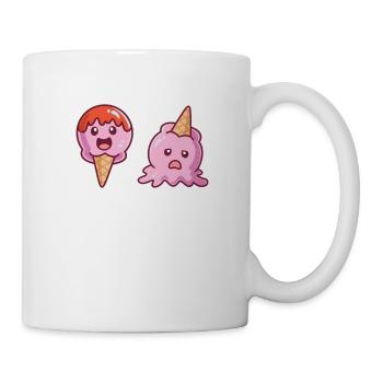 Avant le premier jour de remise en forme après le premier - Mug blanc - blanc - Droite