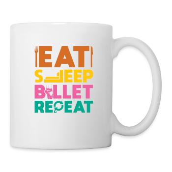 Eat Sleep Ballet Repeat - Mug - white - Right