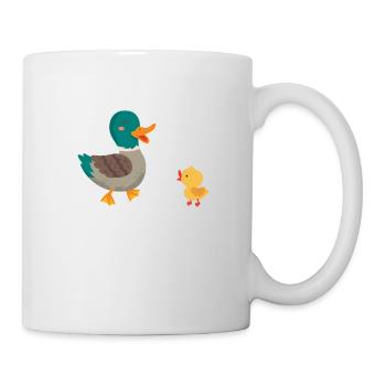 Super Ente? - Tasse - Weiß - Rechts