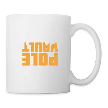 Dies Ist Mein Stabhochsprung-bekleidungsstab - Tasse - Weiß - Rechts