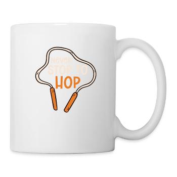 Never Stop To Hop Skipping Rope Skipping Rope - Mug - white - Right