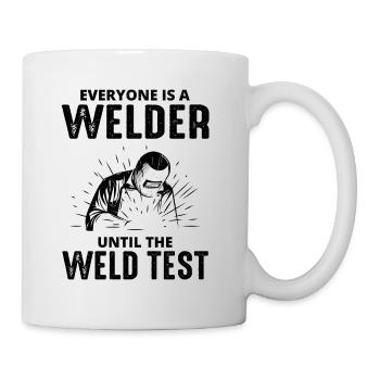 Welding Welder Metal Construction Ironworker Funny - Mug - white - Right