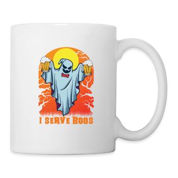 Served & Boos Waitress Waitress Server Halloween - Mug - white - Right