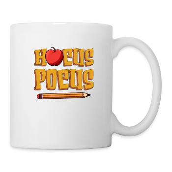 Hocus Pocus Grundschullehrer Vorschule - Tasse - Weiß - Rechts