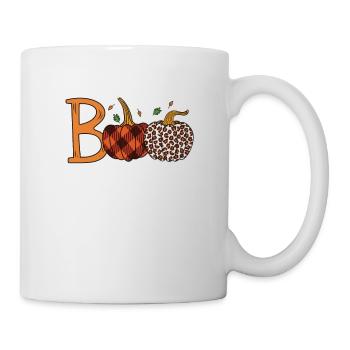 Boo Pumpkin Halloween Costume Halloween Party - Mug blanc - blanc - Droite