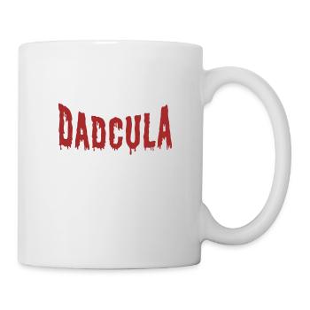Dadcula Papa Papa Papa Halloween Kostüm Halloween - Tasse - Weiß - Rechts