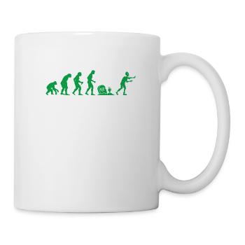 Zombie evolution Halloween costume halloween party - Mug - white - Right