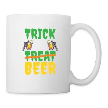 Trick Or Beer Halloween Costume Beer Lovers - Mug - white - Right