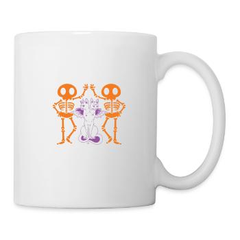 Restez effrayant - Mug blanc - blanc - Droite