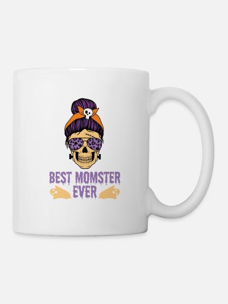 Bestes Momster Ever Mom Mommy Halloween-kostüm - Tasse - Weiß