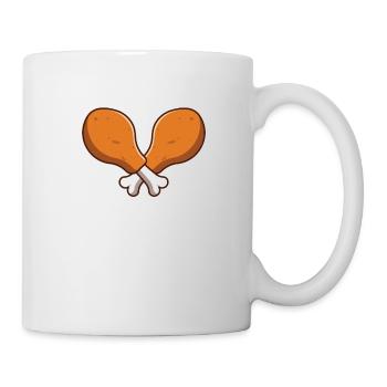 Belles jambes Thanksgiving Saison d’automne - Mug blanc - blanc - Droite