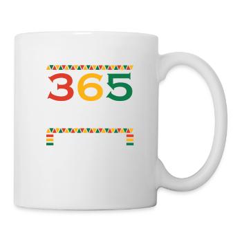365 jours d’histoire des Noirs Afro-Américains 16. - Mug blanc - blanc - Droite