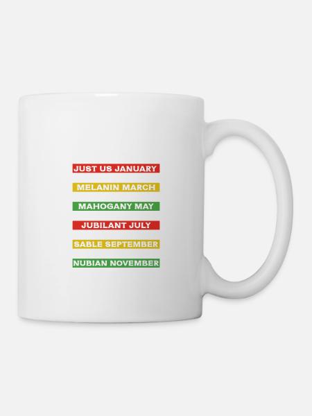 I'm black every month. Black history - Mug - white