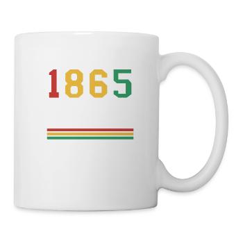 1865 Black history African American Juneteenth - Mug - white - Right