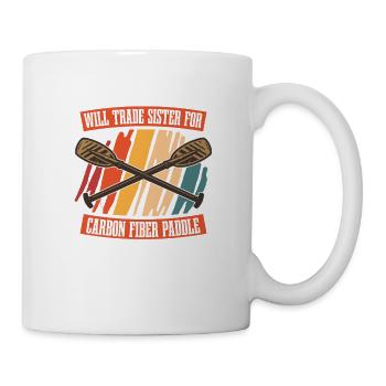 Échangez Sister contre Carbon Fiber Paddle Dragon - Mug blanc - blanc - Droite