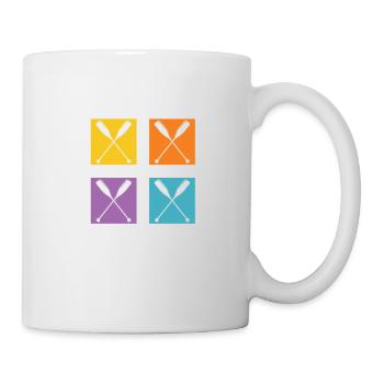 Du Bist Nie Zu Alt, Um Drachenbootrennen Zu - Tasse - Weiß - Rechts