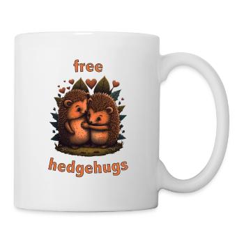 Hedgehugs gratuits - Mug blanc - blanc - Droite