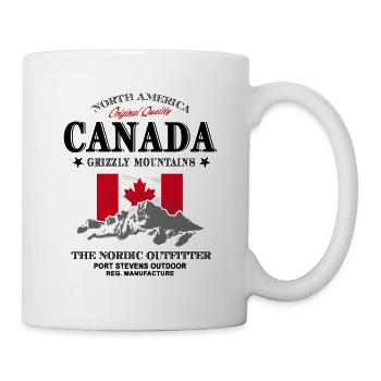 Kanada - Maple Leaf - Canada - Tasse - Weiß - Rechts
