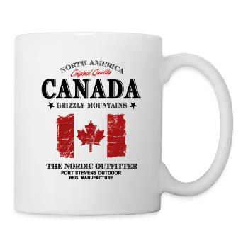 Kanada - Maple Leaf - Canada - Tasse - Weiß - Rechts