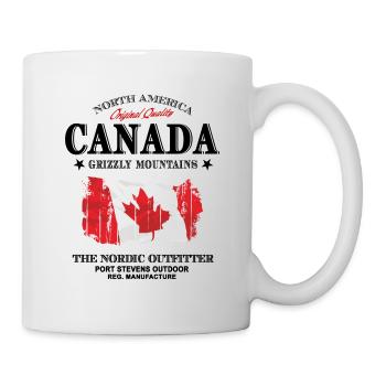 Kanada - Maple Leaf - Canada - Tasse - Weiß - Rechts
