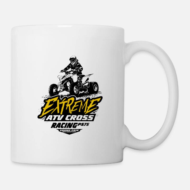 Quad Racing - ATV Racer - Tasse - Weiß