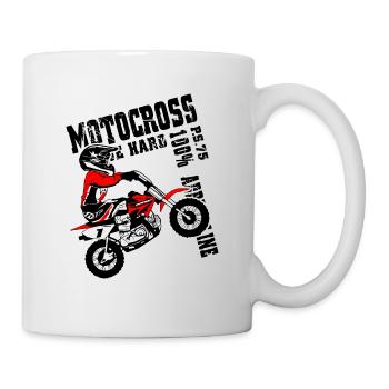 Kinder Motocross - KIDS MX - Mug - white - Right