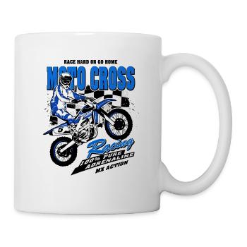 Moto Cross - Motocross - Supercross - Mug - white - Right