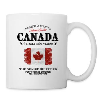 Kanada - Maple Leaf - Canada - Tasse - Weiß - Rechts