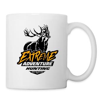 Chasseur - Chasse - Chasse - Cerf - Mug blanc - blanc - Droite