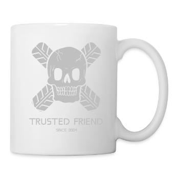 Skull Trusted friends - Tasse - Weiß - Rechts