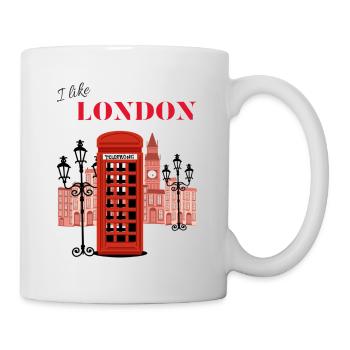 I Like London - Tasse - Weiß - Rechts
