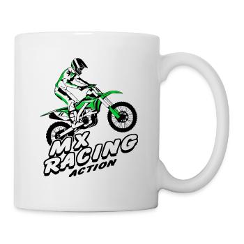 Moto Cross - Motocross - Supercross - Mug - white - Right