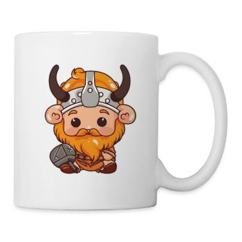 petit Viking - Mug blanc - blanc - Droite