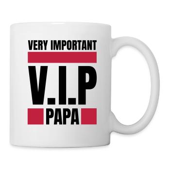 VIP Très important Papa - Mug blanc - blanc - Droite