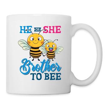 He or She - I'm going to be brother bee saying guys - Mug - white - Right