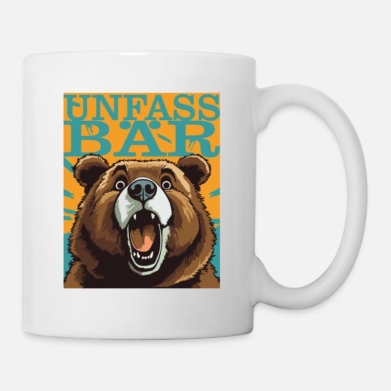 Unfassbär - Unfassbar Bär - Tasse - Weiß