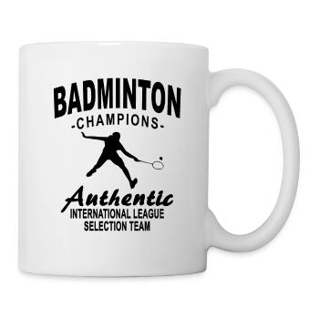 Badminton - Badminton player - Mug - white - Right