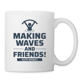 Water Aerobics Aquatic fitness Aqua Exercise - Mug - white - Right