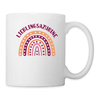 Lieblingsazubine Beste Azubine Lieblings Azubi - Tasse - Weiß - Rechts